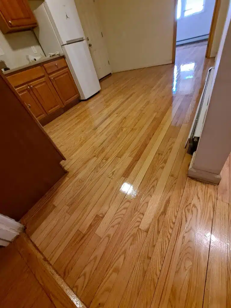 flooring finishied