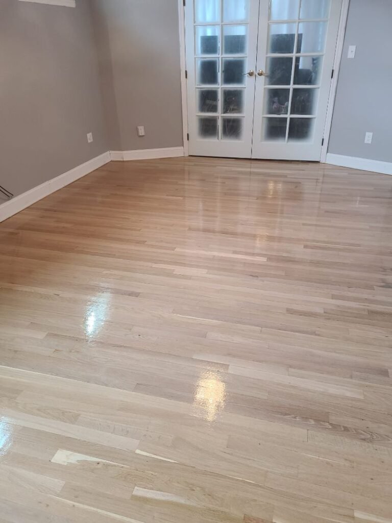 finished flooring proejct