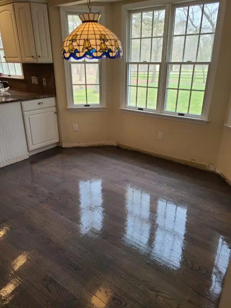 flooring project finished