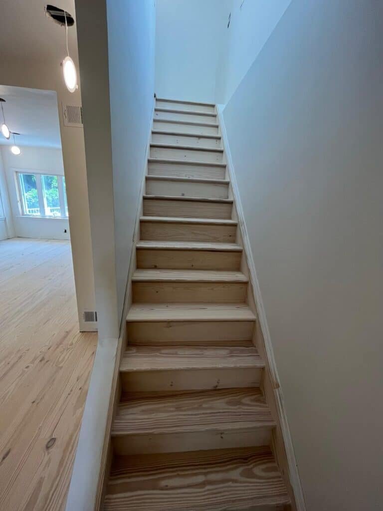 finished stair project