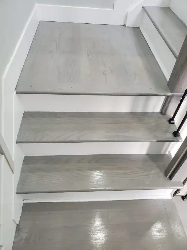 finished stairs