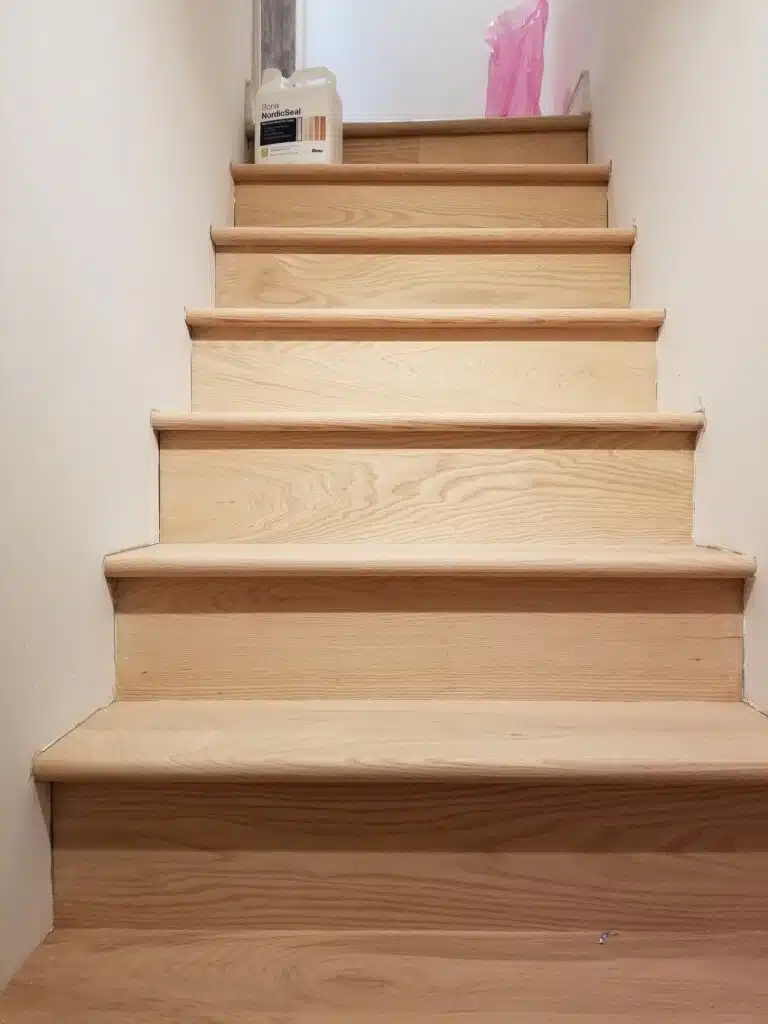 finished stair project