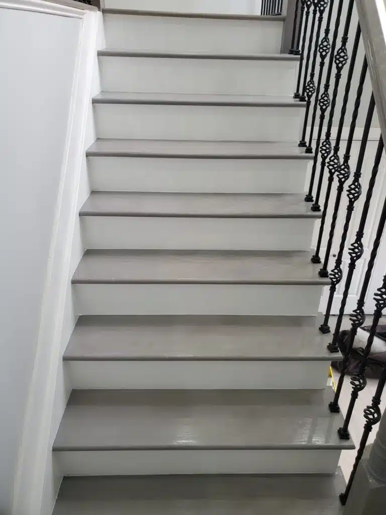 finished stair project