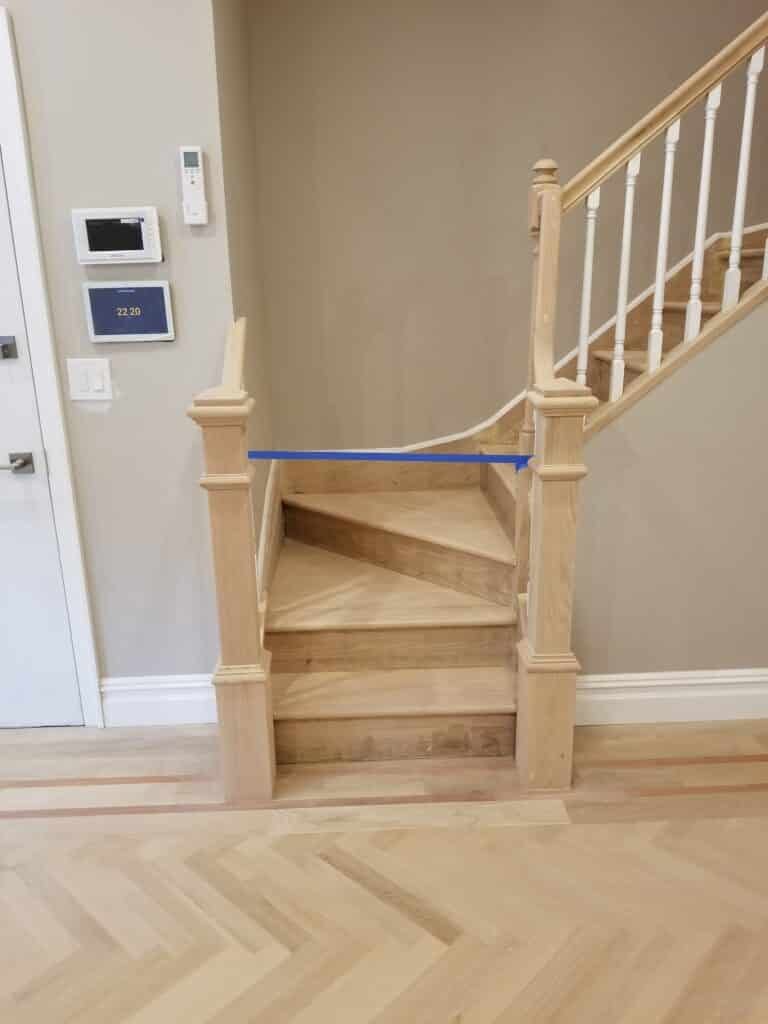 finished stair project