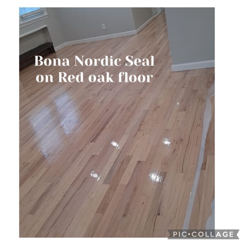 nordic seal on red oak flooor