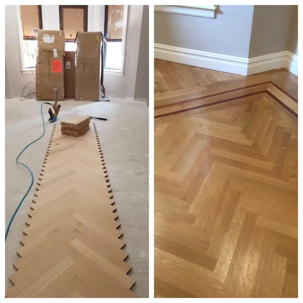 parquet and herringbone flooring ny
