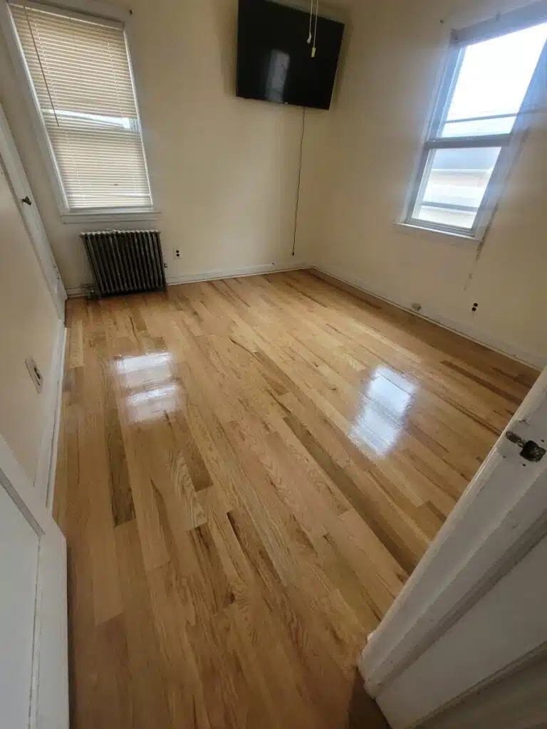 flooring installation complete