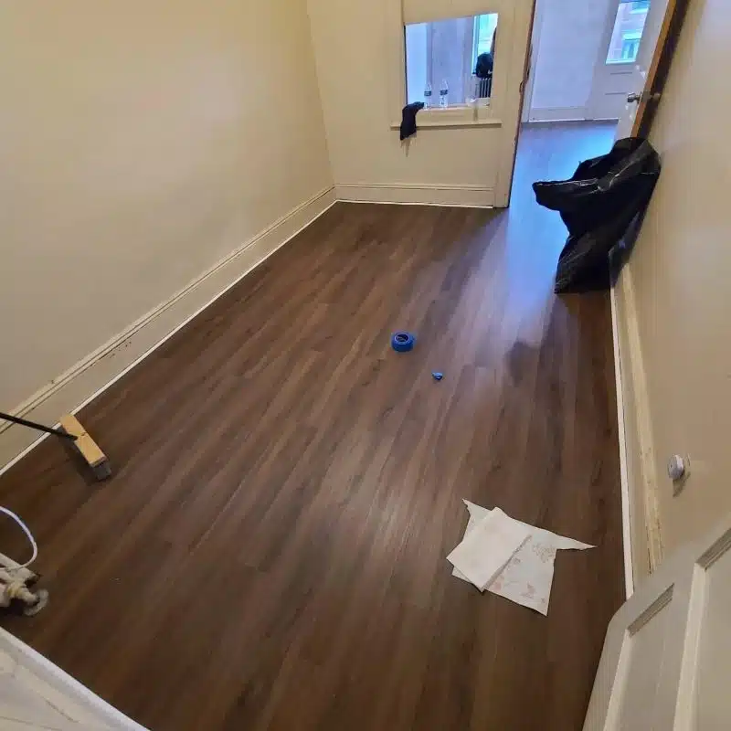 flooring finished