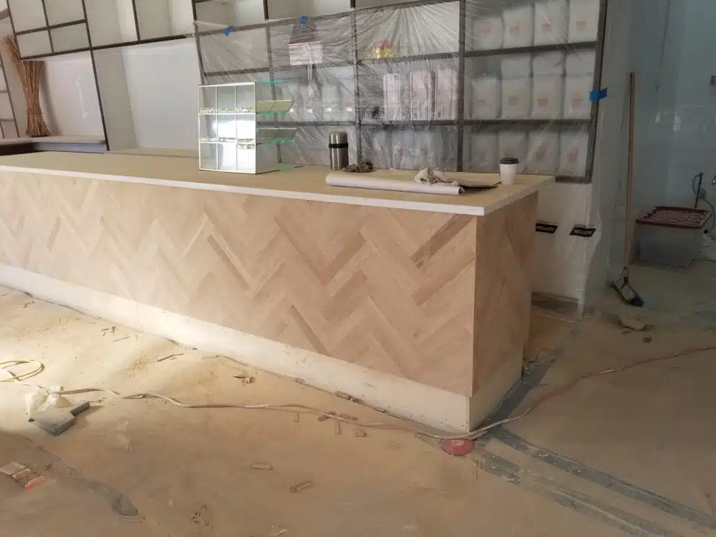 flooring project