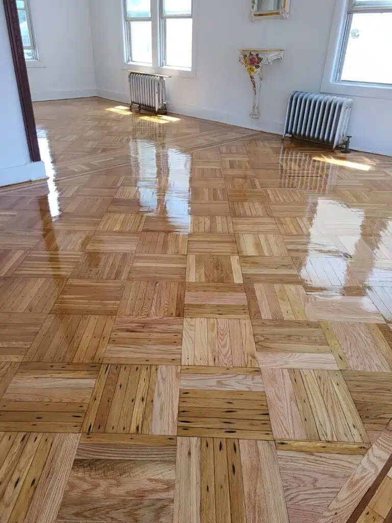 flooring polished