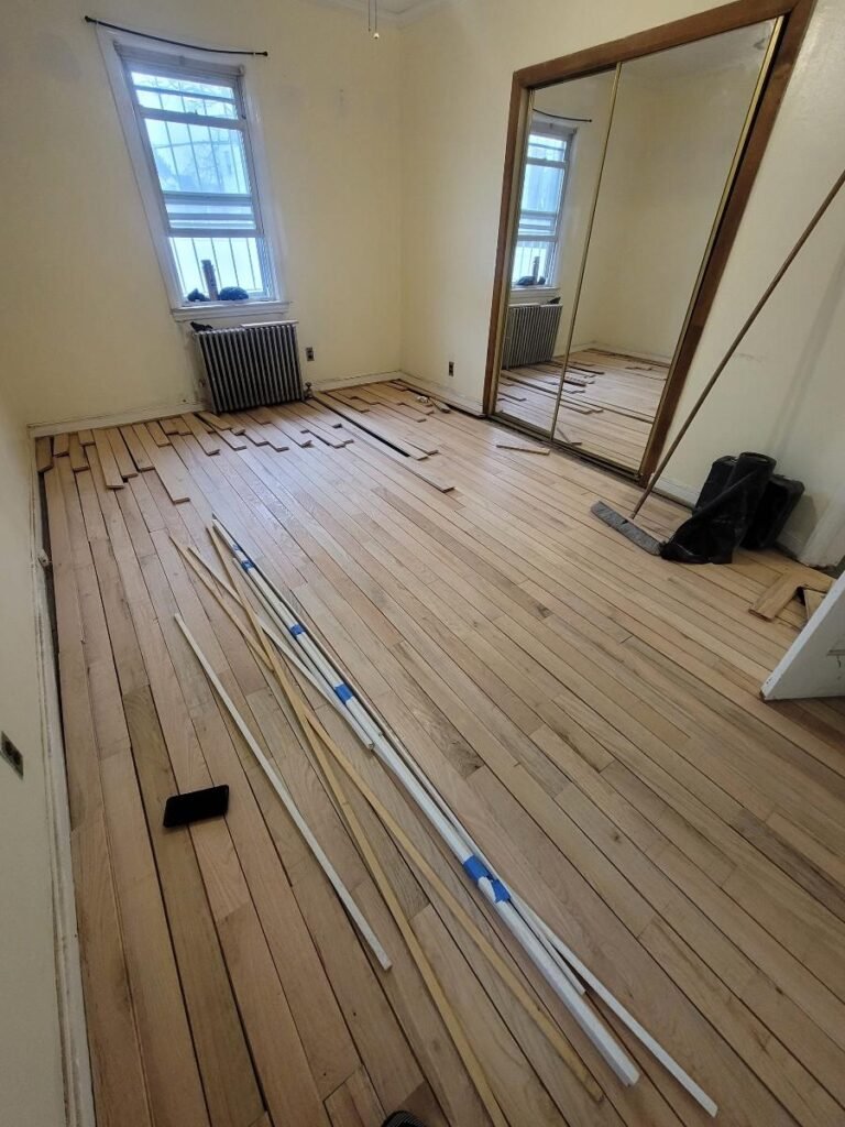 hardwood floor installation