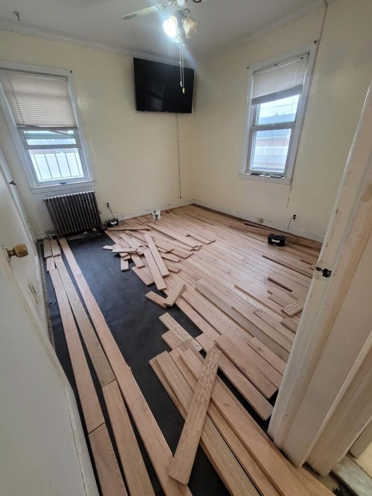 hardwood floor installation
