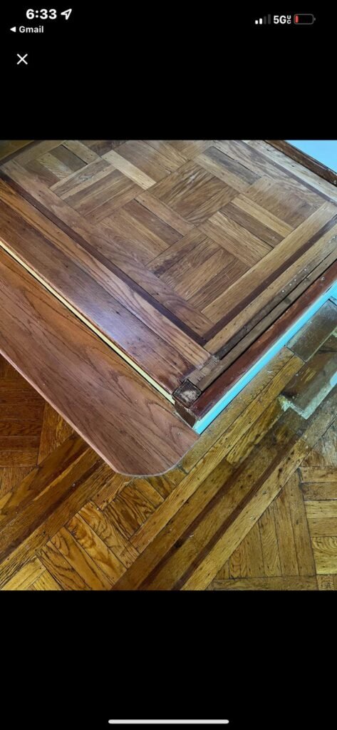 hardwood floor repairs before